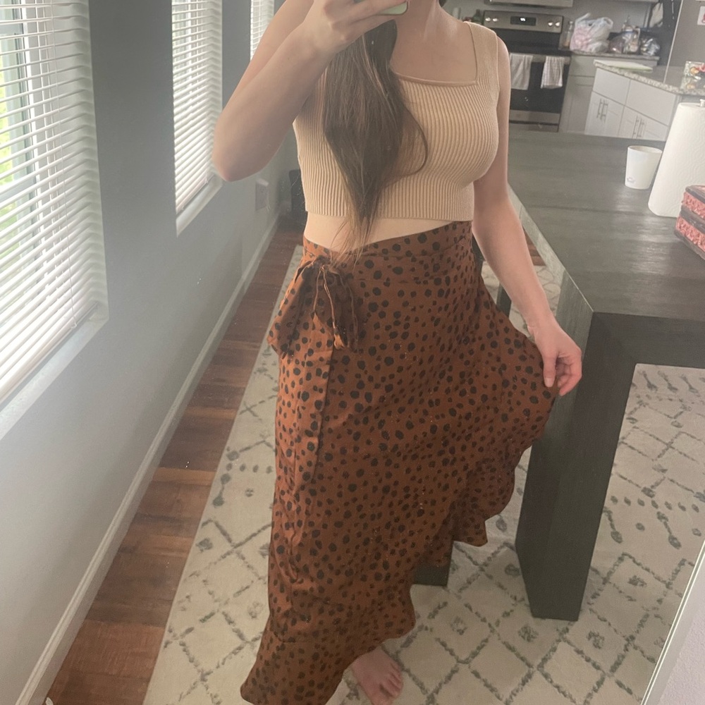 Small SHEIN wrap skirt